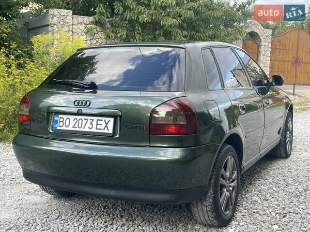 Зеленый Ауди А3, объемом двигателя 1.9 л и пробегом 229 тыс. км за 4699 $, фото 10 на Automoto.ua