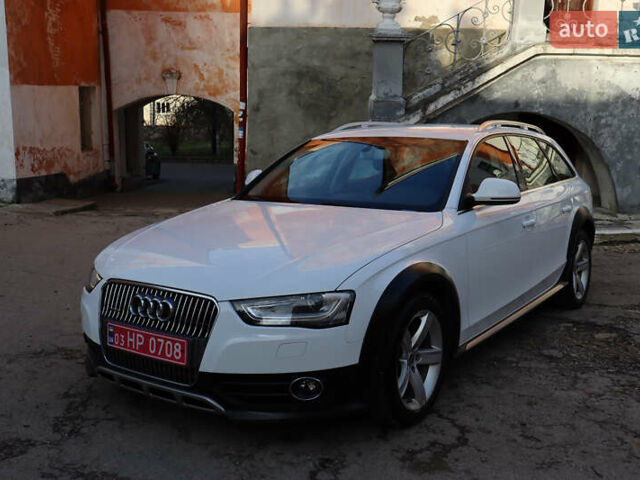 Белый Ауди А4 Олроуд, объемом двигателя 2 л и пробегом 256 тыс. км за 16699 $, фото 1 на Automoto.ua
