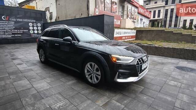 Черный Ауди А4 Олроуд, объемом двигателя 1.98 л и пробегом 93 тыс. км за 29499 $, фото 2 на Automoto.ua