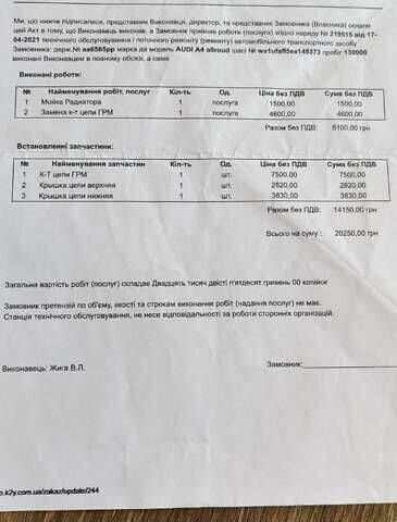 Серый Ауди А4 Олроуд, объемом двигателя 0 л и пробегом 168 тыс. км за 18000 $, фото 47 на Automoto.ua