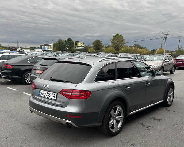 Ауди А4 Олроуд 2015 в Житомире на Automoto.ua Серый Ауди А4 Олроуд, объемом двигателя 1.98 л и пробегом 156 тыс. км за 15500 $, фото 2 на Automoto.ua