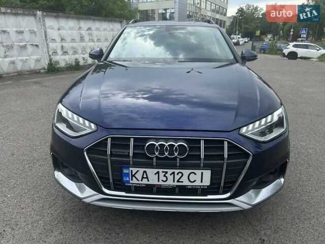 Синий Ауди А4 Олроуд, объемом двигателя 2 л и пробегом 125 тыс. км за 31000 $, фото 2 на Automoto.ua