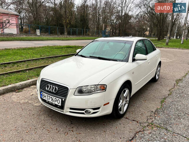 Белый Ауди А4, объемом двигателя 1.98 л и пробегом 177 тыс. км за 4900 $, фото 1 на Automoto.ua