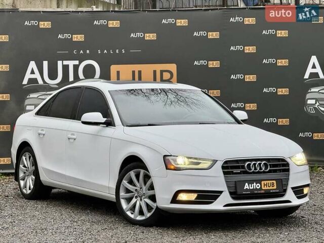 Белый Ауди А4, объемом двигателя 1.98 л и пробегом 105 тыс. км за 13500 $, фото 1 на Automoto.ua