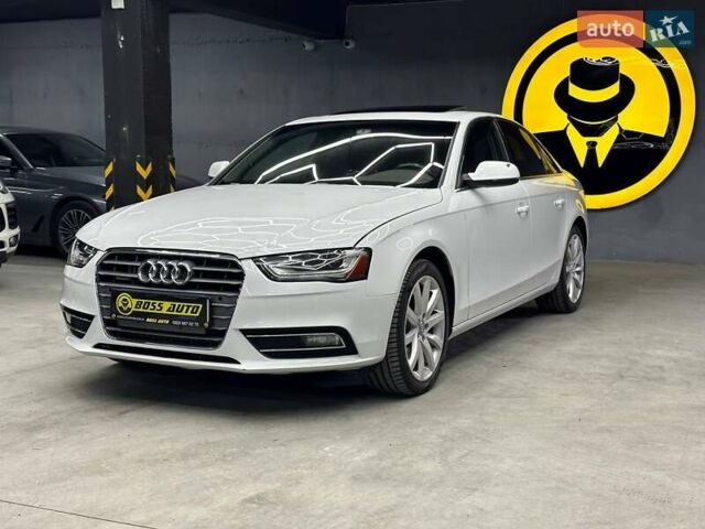 Белый Ауди А4, объемом двигателя 2 л и пробегом 220 тыс. км за 12600 $, фото 2 на Automoto.ua