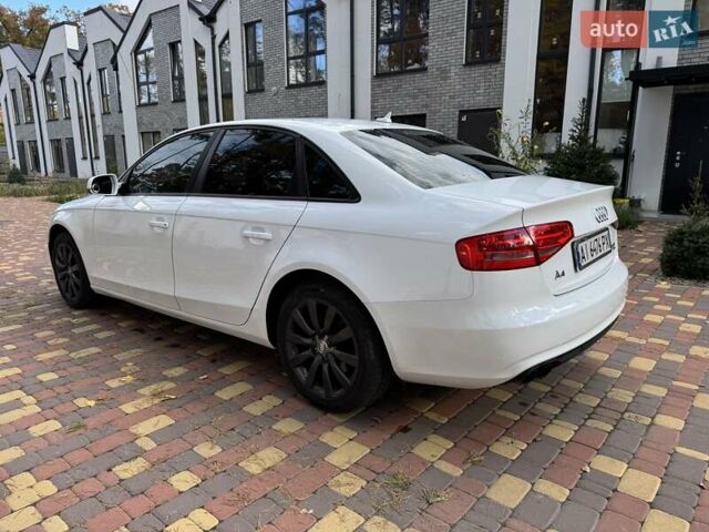 Ауді А4 2012 у Ирпене на Automoto.ua Білий Ауді А4, об'ємом двигуна 1.98 л та пробігом 240 тис. км за 10900 $, фото 5 на Automoto.ua