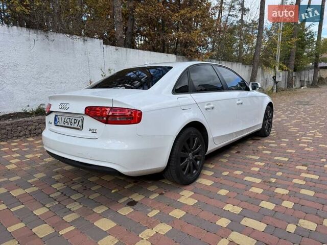 Ауді А4 2012 у Ирпене на Automoto.ua Білий Ауді А4, об'ємом двигуна 1.98 л та пробігом 240 тис. км за 10900 $, фото 3 на Automoto.ua