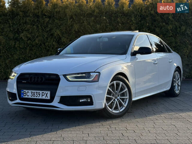 Белый Ауди А4, объемом двигателя 2 л и пробегом 200 тыс. км за 13800 $, фото 1 на Automoto.ua