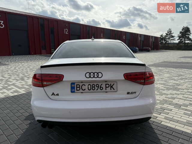 Ауди А4 2013 в Львове на Automoto.ua Белый Ауди А4, объемом двигателя 1.98 л и пробегом 169 тыс. км за 12000 $, фото 3 на Automoto.ua