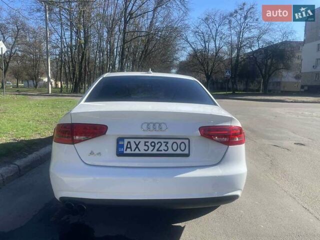 Ауди А4 2014 в Харькове на Automoto.ua Белый Ауди А4, объемом двигателя 1.98 л и пробегом 192 тыс. км за 11900 $, фото 8 на Automoto.ua