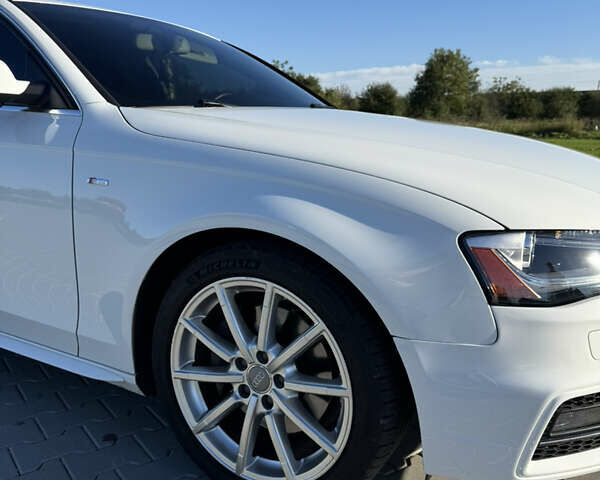 Ауди А4 2014 в Богородчанах на Automoto.ua Белый Ауди А4, объемом двигателя 1.98 л и пробегом 196 тыс. км за 11000 $, фото 8 на Automoto.ua
