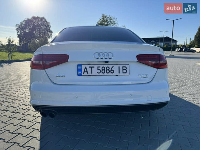 Ауди А4 2014 в Богородчанах на Automoto.ua Белый Ауди А4, объемом двигателя 1.98 л и пробегом 196 тыс. км за 11000 $, фото 6 на Automoto.ua