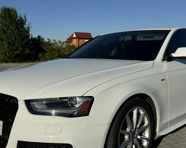 Ауди А4 2014 в Богородчанах на Automoto.ua Белый Ауди А4, объемом двигателя 1.98 л и пробегом 196 тыс. км за 11000 $, фото 2 на Automoto.ua