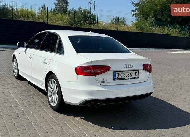 Ауді А4 2014 у Рівному на Automoto.ua Білий Ауді А4, об'ємом двигуна 2 л та пробігом 214 тис. км за 12700 $, фото 13 на Automoto.ua