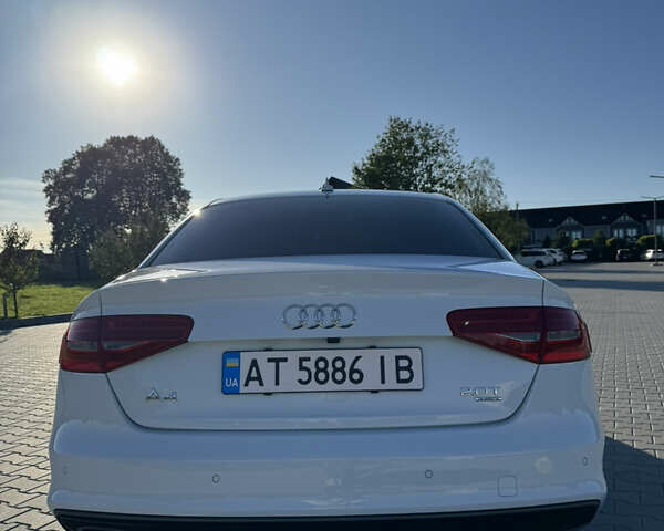 Ауди А4 2014 в Богородчанах на Automoto.ua Белый Ауди А4, объемом двигателя 1.98 л и пробегом 196 тыс. км за 11000 $, фото 7 на Automoto.ua