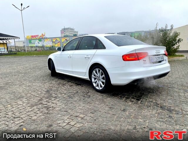 Ауді А4 2014 у Полтаві на Automoto.ua Білий Ауді А4, об'ємом двигуна 2 л та пробігом 193 тис. км за 13500 $, фото 3 на Automoto.ua
