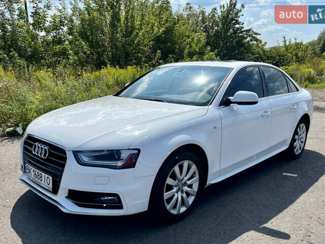 Белый Ауди А4, объемом двигателя 1.98 л и пробегом 230 тыс. км за 12400 $, фото 1 на Automoto.ua