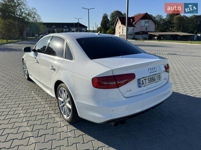 Ауди А4 2014 в Богородчанах на Automoto.ua Белый Ауди А4, объемом двигателя 1.98 л и пробегом 196 тыс. км за 11000 $, фото 5 на Automoto.ua
