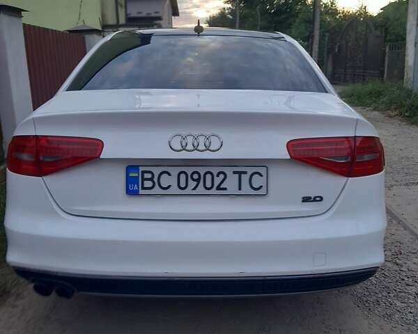 Ауди А4 2014 в Львове на Automoto.ua Белый Ауди А4, объемом двигателя 2 л и пробегом 175 тыс. км за 12500 $, фото 4 на Automoto.ua