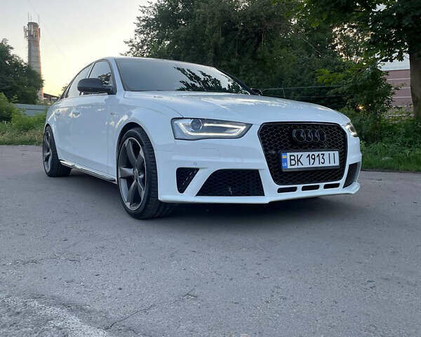 Ауди А4 2014 в Ровно на Automoto.ua Белый Ауди А4, объемом двигателя 1.98 л и пробегом 215 тыс. км за 13300 $, фото 5 на Automoto.ua