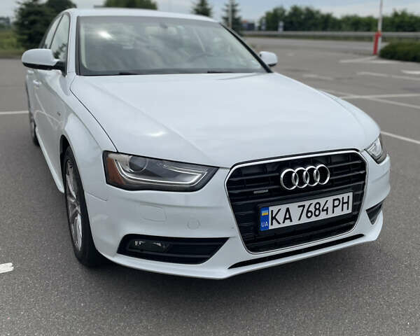 Ауді А4 2015 у Києві на Automoto.ua Білий Ауді А4, об'ємом двигуна 1.98 л та пробігом 208 тис. км за 15800 $, фото 1 на Automoto.ua