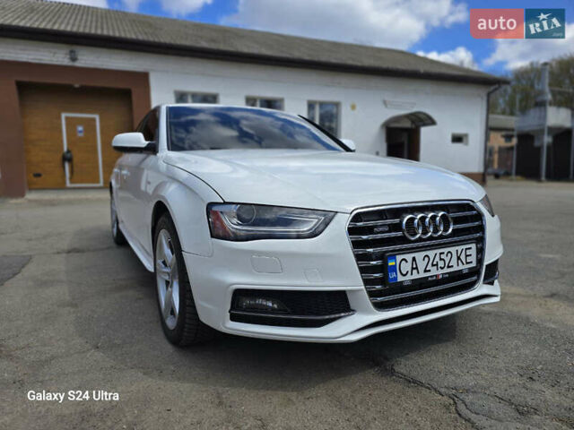 Ауди А4 2015 в Умани на Automoto.ua Белый Ауди А4, объемом двигателя 1.98 л и пробегом 198 тыс. км за 14500 $, фото 1 на Automoto.ua