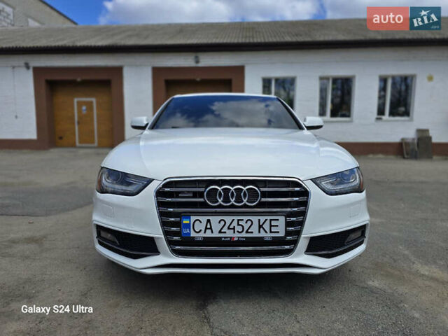 Ауди А4 2015 в Умани на Automoto.ua Белый Ауди А4, объемом двигателя 1.98 л и пробегом 198 тыс. км за 14500 $, фото 2 на Automoto.ua