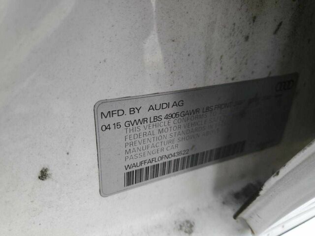Белый Ауди А4, объемом двигателя 2 л и пробегом 51 тыс. км за 1500 $, фото 11 на Automoto.ua