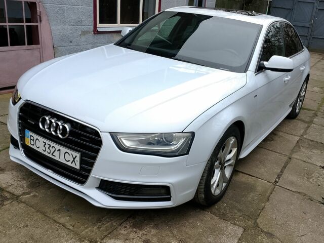 Белый Ауди А4, объемом двигателя 2 л и пробегом 180 тыс. км за 13200 $, фото 1 на Automoto.ua