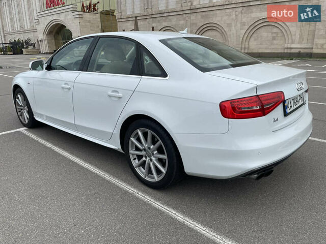 Ауді А4 2015 у Києві на Automoto.ua Білий Ауді А4, об'ємом двигуна 1.98 л та пробігом 208 тис. км за 15800 $, фото 4 на Automoto.ua