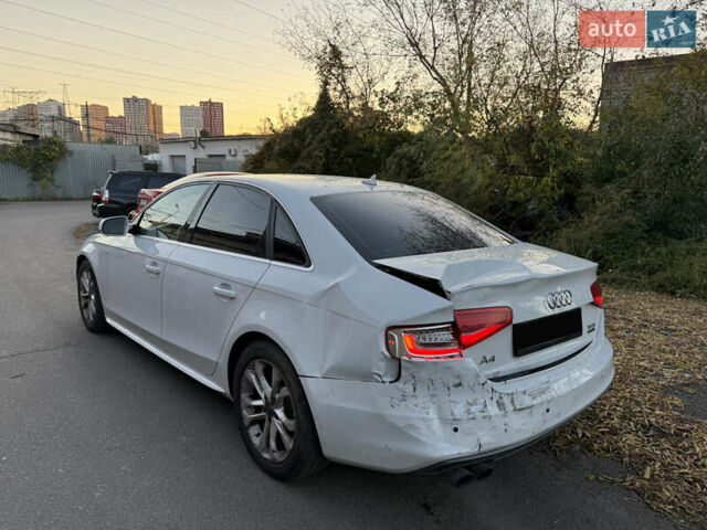 Ауди А4 2015 в Киеве на Automoto.ua Белый Ауди А4, объемом двигателя 1.98 л и пробегом 280 тыс. км за 8200 $, фото 2 на Automoto.ua