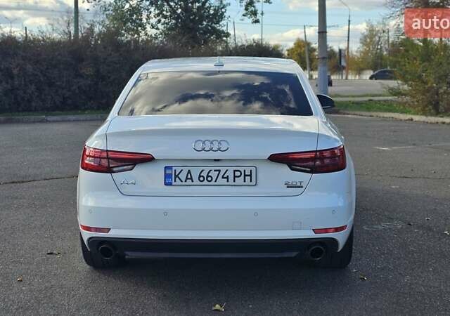 Ауди А4 2016 в Кривом Роге на Automoto.ua Белый Ауди А4, объемом двигателя 1.98 л и пробегом 91 тыс. км за 17600 $, фото 7 на Automoto.ua