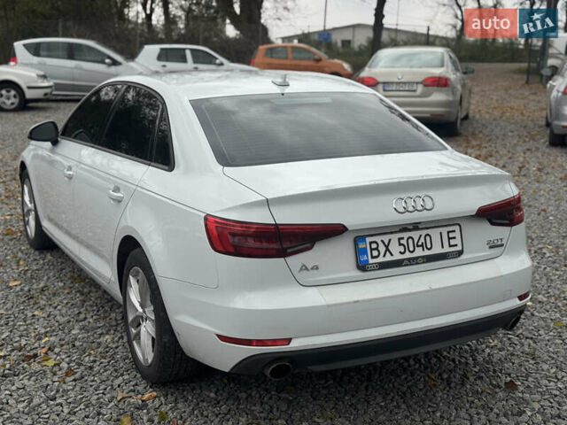 Ауді А4 2016 у Хмельницькому на Automoto.ua Білий Ауді А4, об'ємом двигуна 1.98 л та пробігом 185 тис. км за 16500 $, фото 14 на Automoto.ua