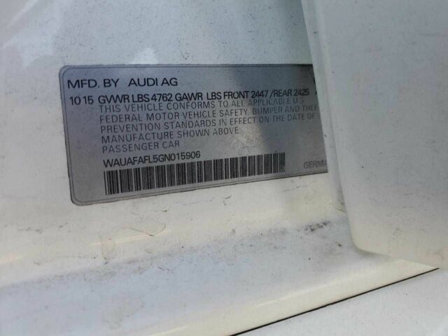 Білий Ауді А4, об'ємом двигуна 2 л та пробігом 57 тис. км за 600 $, фото 11 на Automoto.ua