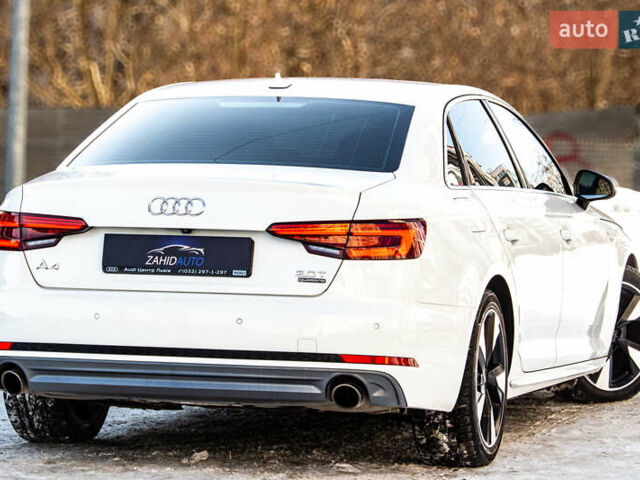 Білий Ауді А4, об'ємом двигуна 1.98 л та пробігом 170 тис. км за 19900 $, фото 15 на Automoto.ua