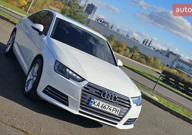 Ауди А4 2016 в Кривом Роге на Automoto.ua Белый Ауди А4, объемом двигателя 1.98 л и пробегом 91 тыс. км за 17600 $, фото 1 на Automoto.ua