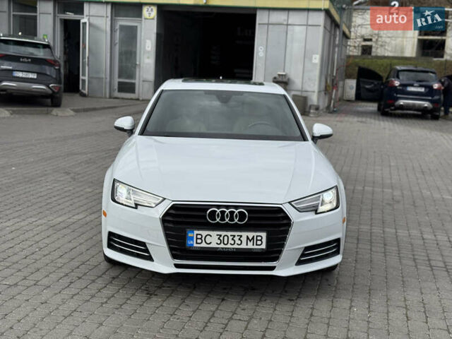 Ауді А4 2017 у Львові на Automoto.ua Білий Ауді А4, об'ємом двигуна 1.98 л та пробігом 110 тис. км за 19950 $, фото 1 на Automoto.ua