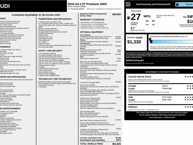 Белый Ауди А4, объемом двигателя 3 л и пробегом 98 тыс. км за 19000 $, фото 23 на Automoto.ua