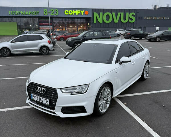 Белый Ауди А4, объемом двигателя 1.98 л и пробегом 146 тыс. км за 20500 $, фото 1 на Automoto.ua