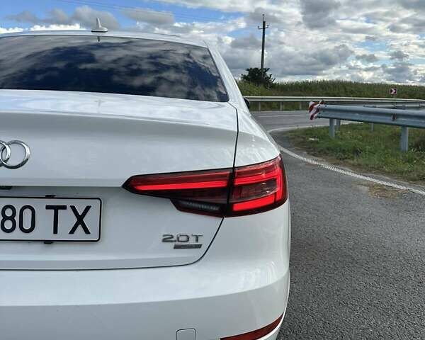 Ауді А4 2017 у Городке на Automoto.ua Білий Ауді А4, об'ємом двигуна 1.98 л та пробігом 230 тис. км за 18500 $, фото 7 на Automoto.ua