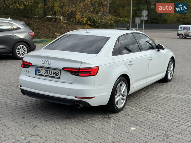 Ауді А4 2017 у Львові на Automoto.ua Білий Ауді А4, об'ємом двигуна 1.98 л та пробігом 110 тис. км за 19950 $, фото 8 на Automoto.ua