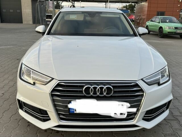 Ауди А4 2018 в Николаеве на Automoto.ua Белый Ауди А4, объемом двигателя 0 л и пробегом 75 тыс. км за 19300 $, фото 2 на Automoto.ua