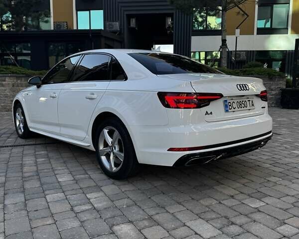 Ауді А4 2018 у Києві на Automoto.ua Білий Ауді А4, об'ємом двигуна 1.98 л та пробігом 96 тис. км за 19999 $, фото 24 на Automoto.ua