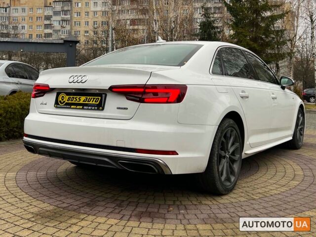 Ауді А4 2018 у Львові на Automoto.ua Білий Ауді А4, об'ємом двигуна 2 л та пробігом 51 тис. км за 23350 $, фото 6 на Automoto.ua