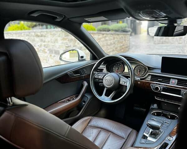 Ауді А4 2018 у Києві на Automoto.ua Білий Ауді А4, об'ємом двигуна 1.98 л та пробігом 96 тис. км за 19999 $, фото 16 на Automoto.ua