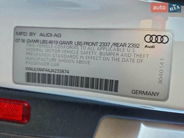 Белый Ауди А4, объемом двигателя 1.98 л и пробегом 84 тыс. км за 9834 $, фото 11 на Automoto.ua