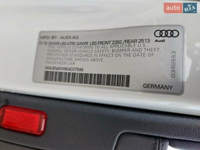 Белый Ауди А4, объемом двигателя 1.98 л и пробегом 116 тыс. км за 6300 $, фото 11 на Automoto.ua