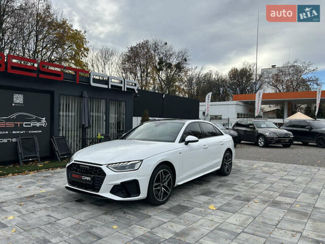 Белый Ауди А4, объемом двигателя 1.98 л и пробегом 47 тыс. км за 26500 $, фото 1 на Automoto.ua