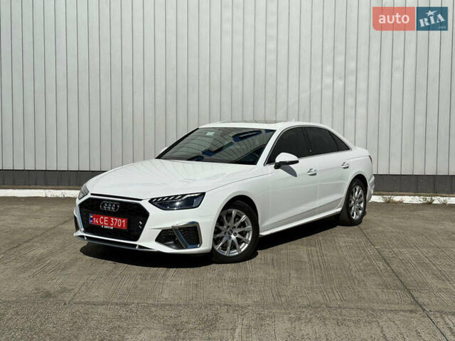 Білий Ауді А4, об'ємом двигуна 2 л та пробігом 55 тис. км за 25500 $, фото 1 на Automoto.ua