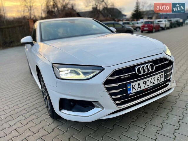 Белый Ауди А4, объемом двигателя 1.98 л и пробегом 5 тыс. км за 27800 $, фото 1 на Automoto.ua